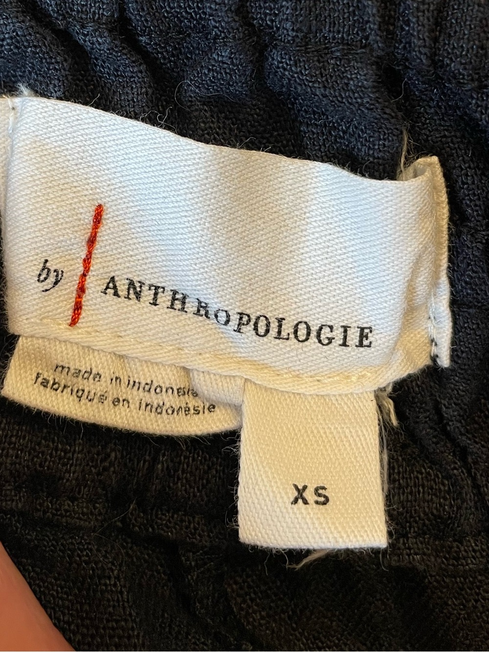 Anthropologie Somerset 100% Linen Pull-On Pants Size XS Black - Picture 4 of 15